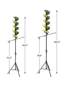 Máquina de Caída de Pelotas de Tenis AnEssOil 33 Pelotas 2