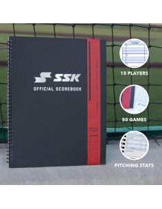 Libro Oficial de Puntuación SSK 50 Juegos Béisbol + Softbol 2