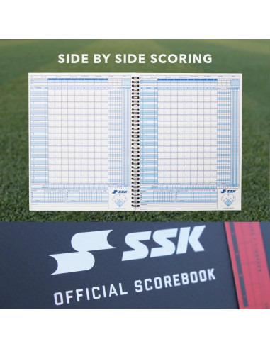 Libro Oficial de Puntuación SSK 50 Juegos Béisbol + Softbol
