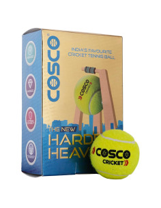 Pelota de Tenis de Cricket Cosco Ligera 500g Verde