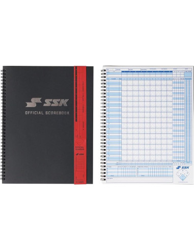 Libro Oficial de Puntuación SSK 50 Juegos Béisbol + Softbol