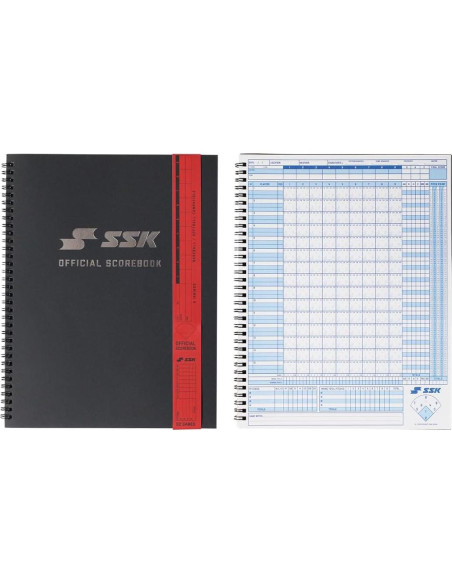 Libro Oficial de Puntuación SSK 50 Juegos Béisbol + Softbol