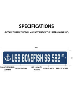 Señal de Calle Cricket SignMission 61x15 cm Interior/Exterior 2