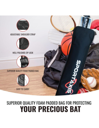 Bate de Cricket de Madera Sportaxis Kashmir Willow 95cm