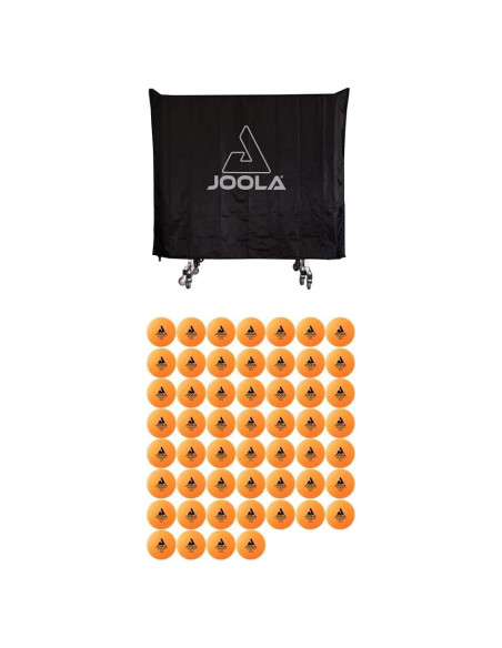 Funda Impermeable JOOLA para Mesa de Tenis de Mesa 2.74x1.525m + Pelotas 40+mm