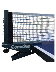 Juego de Red y Postes de Tenis de Mesa Comesee Profesional