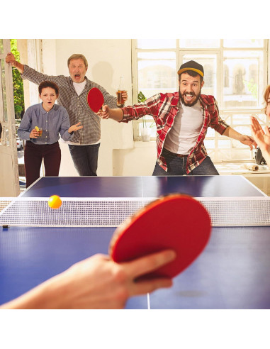 Funda para Palas de Ping Pong PATIKIL - Paquete de 2, Gris