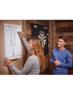 Tablero de Pizarra Blanca Viper para Dardos Cricket y 01 2