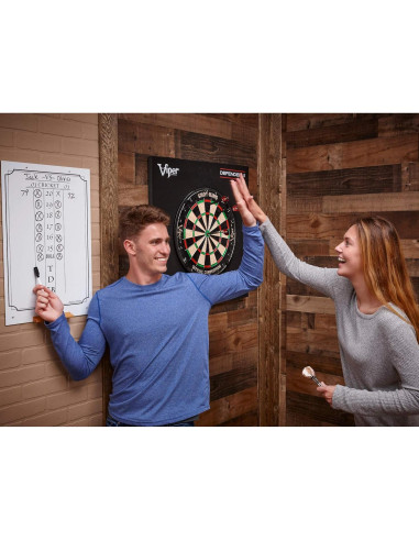 Tablero de Pizarra Blanca Viper para Dardos Cricket y 01