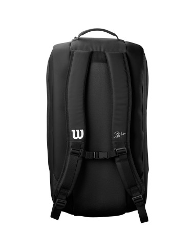 Bolsa de Padel WILSON Bela DNA Super Tour - Hasta 6 Palas, Negra