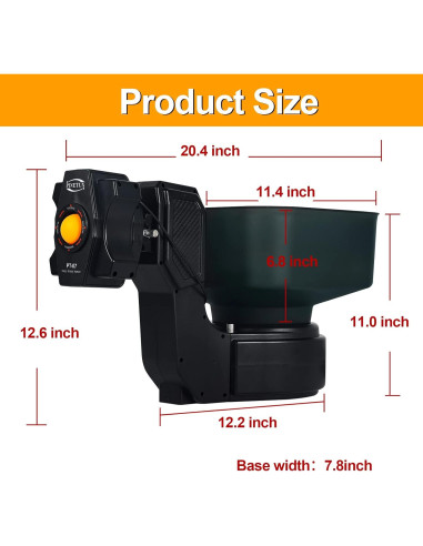 Robot de Tenis de Mesa ZXMOTO PT-07 con 9 Modos de Juego