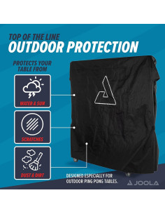 Cubierta Impermeable JOOLA para Mesa de Ping Pong 143x177cm 2