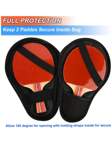 Bolsa de Palas de Tenis de Mesa Cosmos con Bolsillo Malla