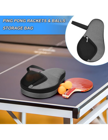Bolsa de Palas de Tenis de Mesa Cosmos con Bolsillo Malla