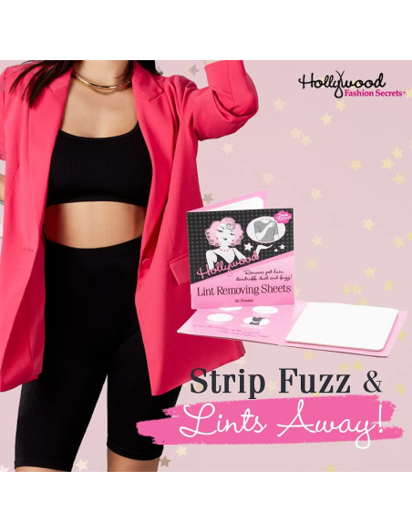 Hojas Quitapelusas Hollywood Fashion Secrets - 30 Unidades