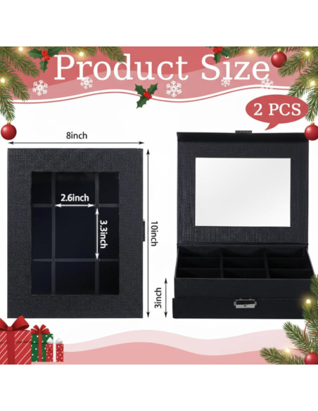 Caja de Exhibición Yookeer para Minis Coleccionables 20x25cm