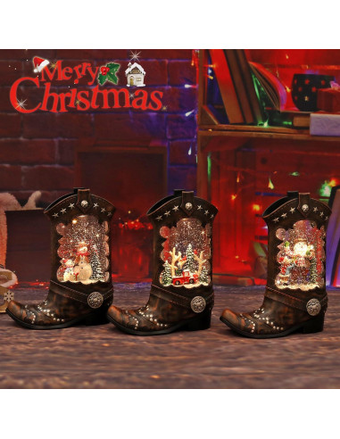 Linterna Bola de Nieve Musical ARMXY Santa Claus 1.5kg