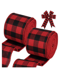 Cinta de cuadros búfalo Tenn Well 6.35 cm x 18 m 2 rollos