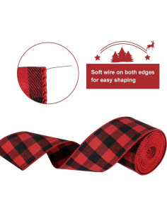 Cinta de cuadros búfalo Tenn Well 6.35 cm x 18 m 2 rollos 2