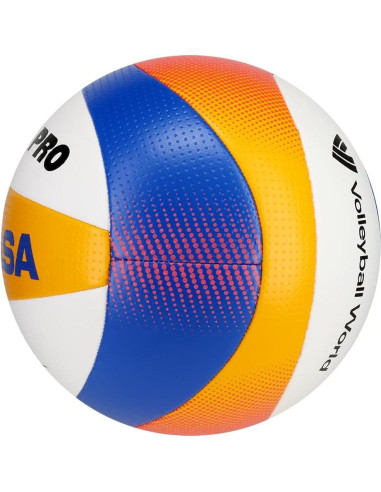 Balón de Voleibol de Playa Mikasa BV550C Oficial 21.59 cm