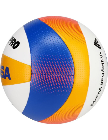 Balón de Voleibol de Playa Mikasa BV550C Oficial 21.59 cm