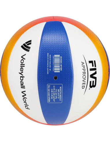 Balón de Voleibol de Playa Mikasa BV550C Oficial 21.59 cm
