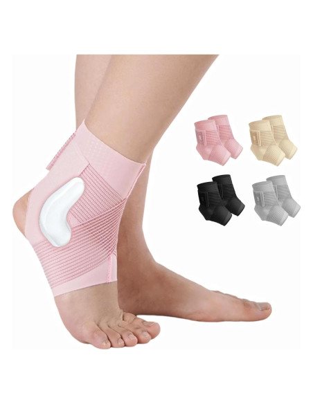 Férula de Tobillo NuCamper Unisex Ajustable con Compresión