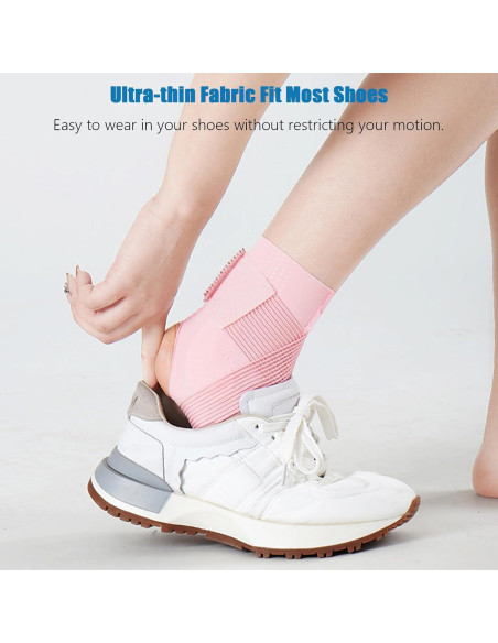 Férula de Tobillo NuCamper Unisex Ajustable con Compresión