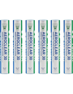 Plumas de Ganso Yonex Aeroclear 30 - 12 Volantes Blancos 2