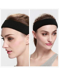 Banda para la Cabeza Deportiva Mallofusa 10 Pcs Algodón 2