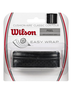 Agarre de Raqueta Wilson Cushion-Aire Clásico Negro
