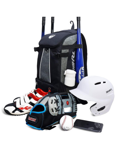 Mochila de béisbol PHINIX Pxepbag-parent 40L con compartimentos