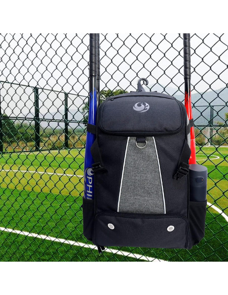 Mochila de béisbol PHINIX Pxepbag-parent 40L con compartimentos