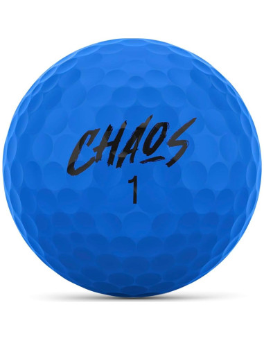 Pelotas de Golf WILSON Chaos 2024 - 24 Unidades Multicolores