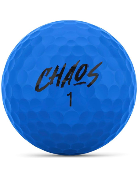 Pelotas de Golf WILSON Chaos 2024 - 24 Unidades Multicolores