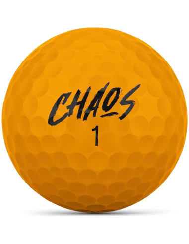 Pelotas de Golf WILSON Chaos 2024 - 24 Unidades Multicolores