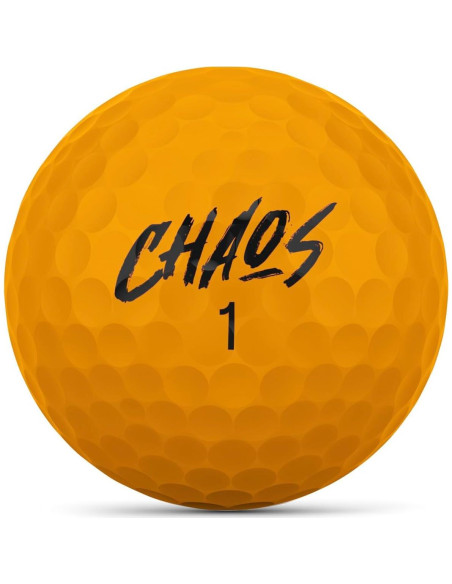 Pelotas de Golf WILSON Chaos 2024 - 24 Unidades Multicolores