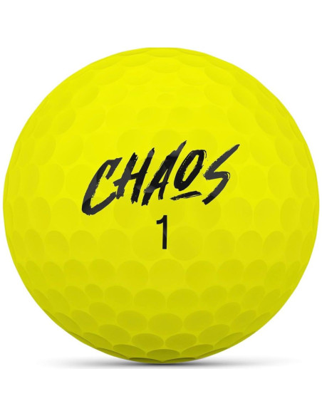 Pelotas de Golf WILSON Chaos 2024 - 24 Unidades Multicolores
