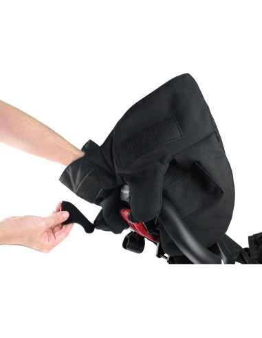Mitones de Carrito de Empuje Clicgear CGM001 para Hombre - Negro
