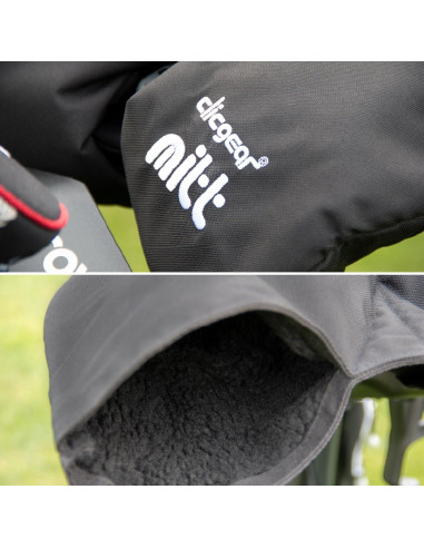 Mitones de Carrito de Empuje Clicgear CGM001 para Hombre - Negro