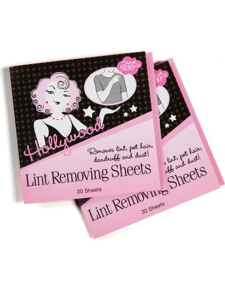 Hojas Quitapelusas Hollywood Fashion Secrets - 30 Unidades