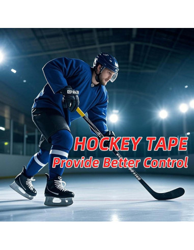 Cinta de Hockey Magsaddle 2 Rollos 2.54 cm x 25.6 m Negra