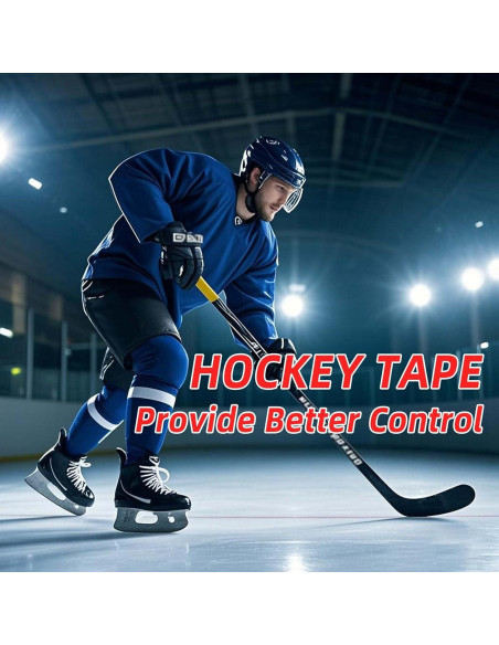 Cinta de Hockey Magsaddle 2 Rollos 2.54 cm x 25.6 m Negra