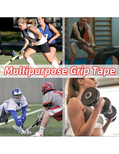 Cinta de Hockey Magsaddle 2 Rollos 2.54 cm x 25.6 m Negra