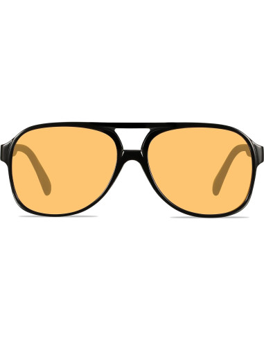 Gafas de Sol Aviador YDAOWKN Retro UV400 60mm