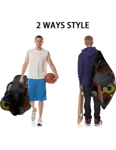 Bolsa de Balones Extra Grande BROTOU 76.2x101.6 cm Malla 2