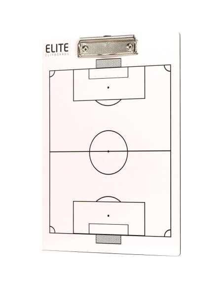 Pizarra Blanca de Entrenadores de Fútbol Elite Clipboards 31.75x22.86cm