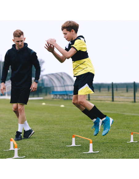 Obstáculos de Agilidad Meister ZoomFlex 15.24 cm Naranja - Paquete de 6