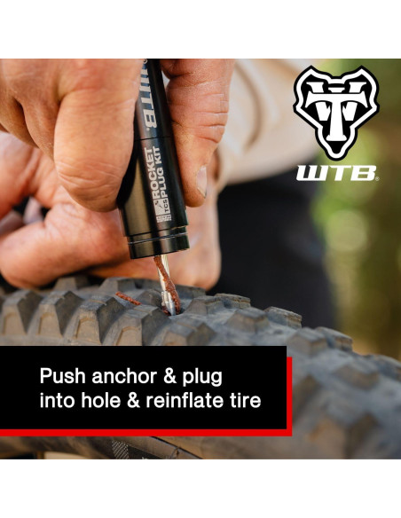 Kit de Tapones para Neumáticos WTB TCS Rocket - 15 Tapones y 4 Anclajes