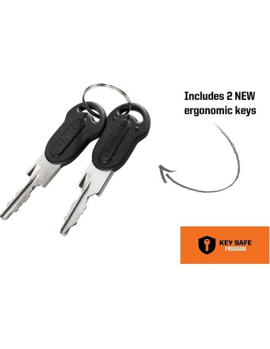 Candado de Cadena Kryptonite Keeper 585 5mm 0.85m Antirrobo